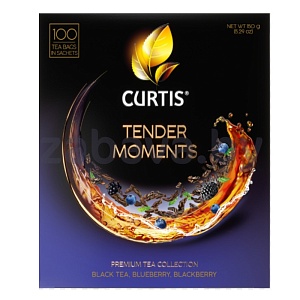 Чай черный Curtis Tender Moments, 100 пак.
