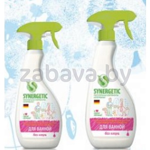 Чистящее средство для ванной без хлора Synergetic, 500 мл
