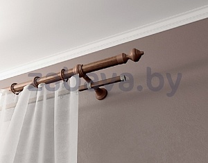 Карниз «Эконом» LW 300 с U-шиной, в ассортименте, 240 см