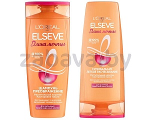 Шампунь или бальзам Elseve, 250/200 мл, в ассортименте