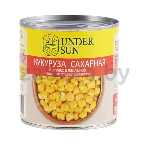 Кукуруза сахарная Under sun, 340 г