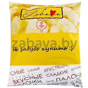 Кукурузные палочки «ЗАБАВА», сладкие, 160 г