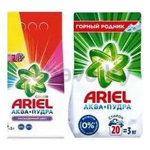 Порошок стиральный Ariel, Color/«Горный родник», автомат, 3 кг