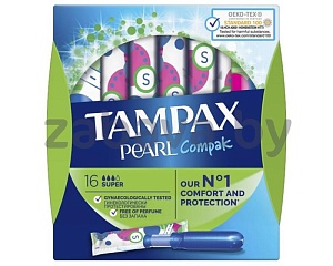 Тампоны гигиенические Tampax, с аппликатором, 16 шт.