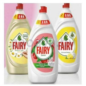 Средство для мытья посуды Fairy, 1,35 л, в ассорт.