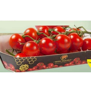 Черри томат медовый на ветке красный, 200 г