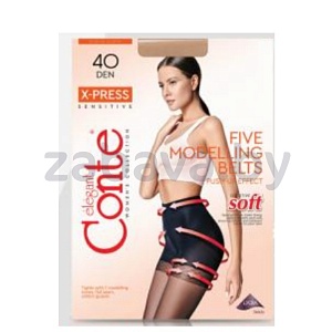 Колготки женские Conte Elegant X-Press, 40 Den, размер 2–4