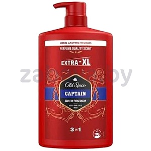 Гель для душа Old Spice, 3в1, Captain, Whitewater, 1 л