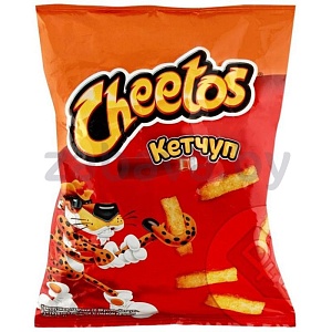 Палочки кукурузные Cheetos, кетчуп/сыр, 50 г