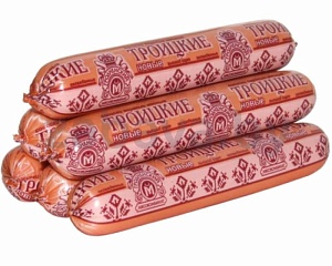 Сосиски «Троицкие», в/с, «Гродненский МК», 1 кг