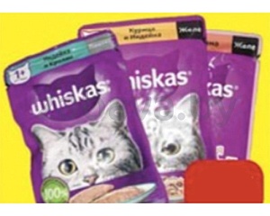 Корм для котят Whiskas, 85 г, в ассортименте