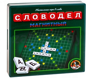 Настольная игра «Словодел», магнитная 