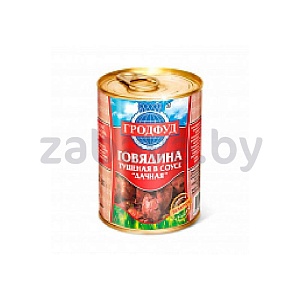 Консервы «Говядина тушеная» в соусе «Дачная», 340 г