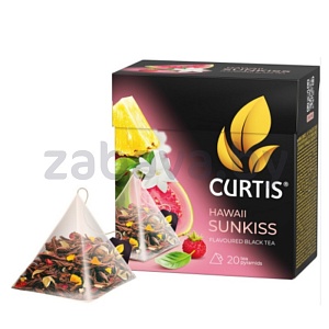 Чай Curtis Hawaii Sunkiss, черный, 20 пирамидок