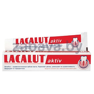 Зубная паста Lacalut Aktiv, 50 мл