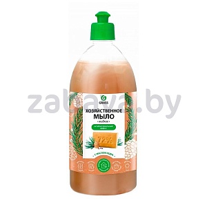 Мыло жидкое хозяйственное Grass, с маслом кедра, 1 л
