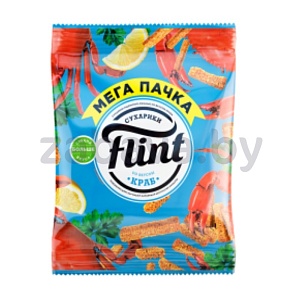 Сухарики Flint, краб, 100 г
