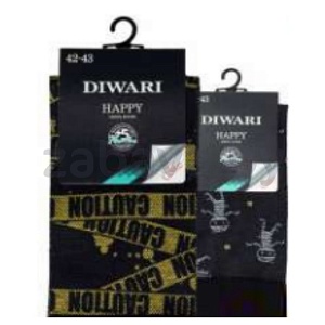 Носки мужские Diwary, р-р 25, 27, 29, в ассорт.