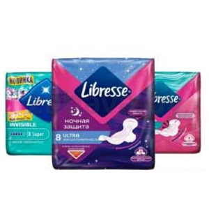 Прокладки Libresse Ultra, в ассортименте