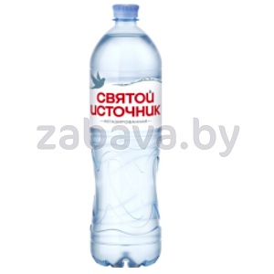 Питьевая вода «Святой источник», негаз., 1 л