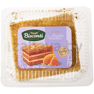 Пирожное Bisconti «Медовая классика», 350 г, 1 шт.