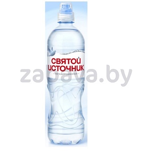 Вода «Святой источник», питьевая, негаз., спорт, 0,75 л
