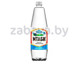 Вода минеральная «Мтаби», газ., 1,25 л