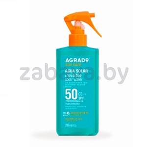 Спрей невидим. водный солнцезащит. Agrado SPF 50, 200 мл