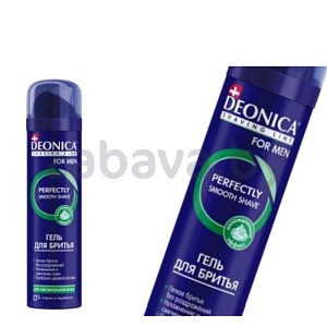 Гель для бритья Deonica Men, мужской, для чувствит. кожи, 200 мл