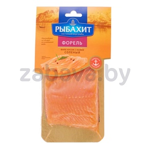 Форель соленая «РыбаХит», филе-кусок, РБ, 200 г