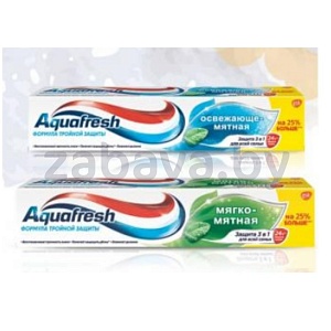 Зубная паста Aquafresh, 125 мл