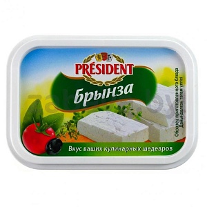 Сыр брынза President, 45%, 250 г