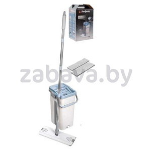 Набор для уборки Perfecto Linea: швабра, ведро с механизм. отжима, Scratch Anet