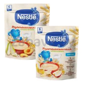 Каша Nestle, молочная мультизлаковая, 200 г, в ассорт.