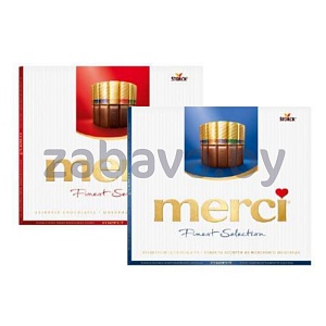 Шоколад ассорти Merci Finest Selection, 250 г