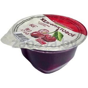 Желе «Мирата» фрукт. с ягодами вишни, 150 г