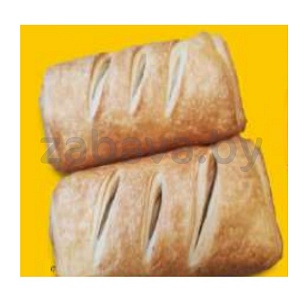 Слойка с нач. малина, 80 г, 3 шт.