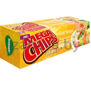 Чипсы картоф. Mega Chips, креветки, 200 г