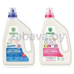 Гель для стирки концентрир. Synergetic, 1,5 л