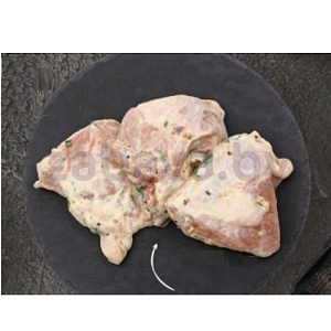 Шашлык из грудки цыпл. в майонезно-горчичн. заправке с травами, 1 кг