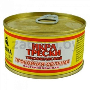 Икра трески пробойная «Авача», 130 г