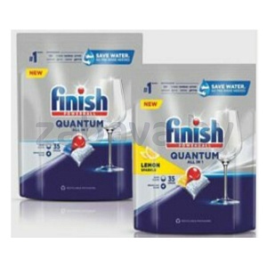 Капсулы д/ПММ Finish Powerball Quantum, all-in-1, 35 шт.