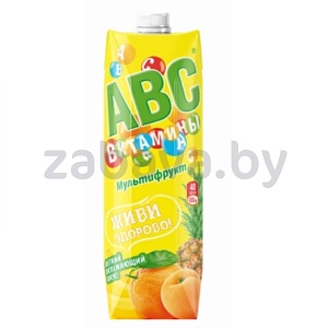 Нектар ABC «Витамины», 1 л, в ассортименте