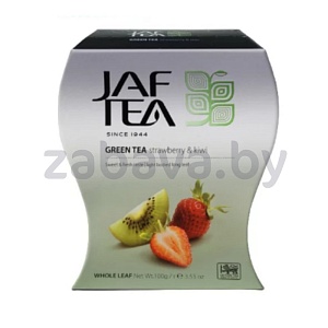 Чай Jaf Tea, черный, киви-клубника, 100 г