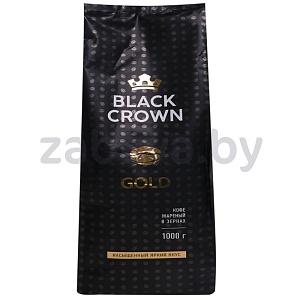 Кофе в зернах Black Crown Gold, 1 кг