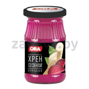 Хрен «Камако» Ora, «Домашний со свеклой», острый, 170 г