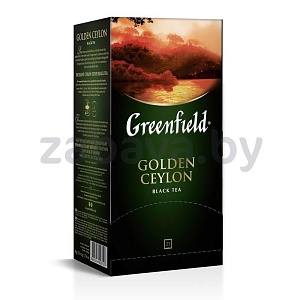 Чай Greenfield Golden Сeylon, 25 пакетиков