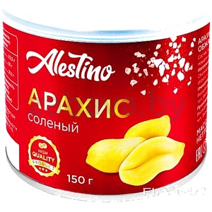 Арахис Alestino, жар., солен., 150 г