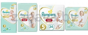 Подгузники-трусики Pampers в ассортименте