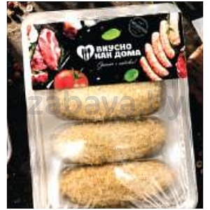 П/ф котлета «Вкусно как дома» «Папараць-кветка», 480 г